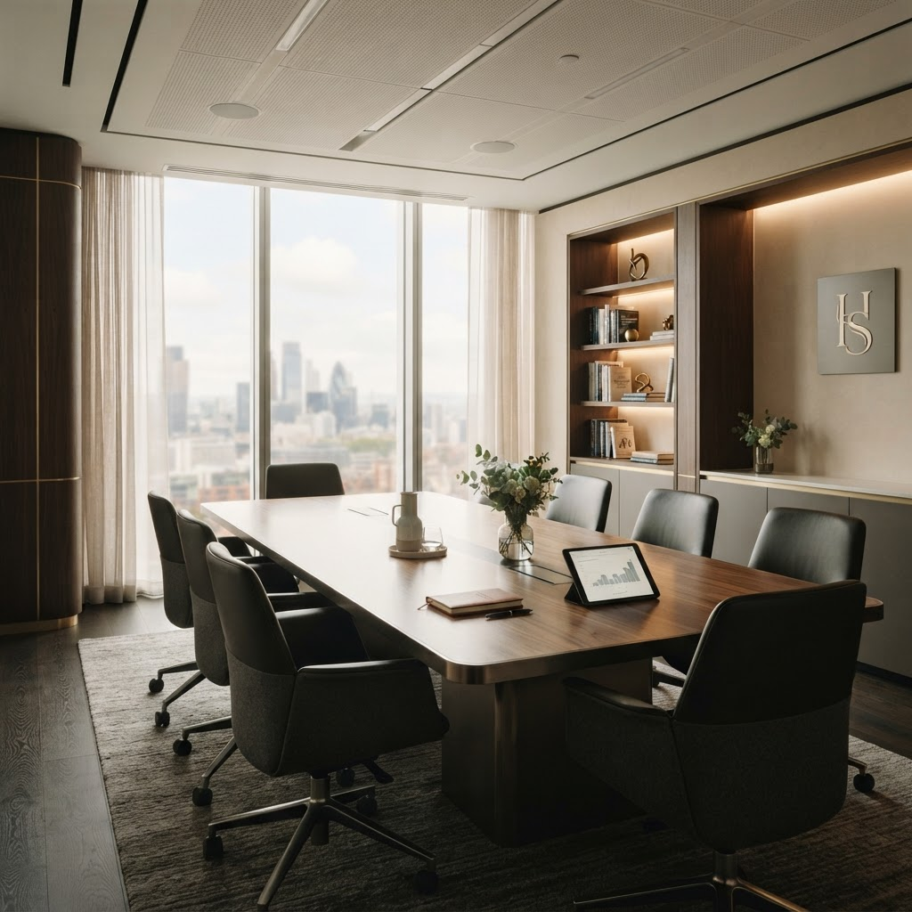 Editorial image evoking healthcare organizational leadership